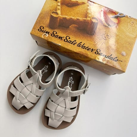 Salt Water Sandals　Shark - stone US 5-12