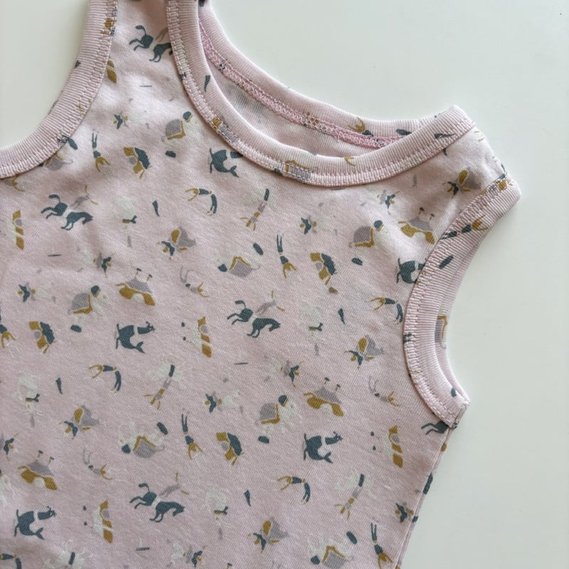 Misha & Puff BABY TANK ROMPER - AURA CIRCUS | B
