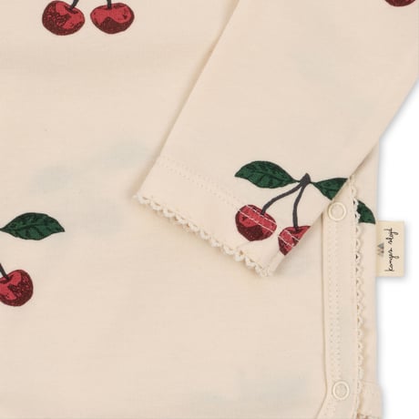 Konges Sløjd  BASIC LS NEWBORN BODY GOTS/MA GRANDE CERISE