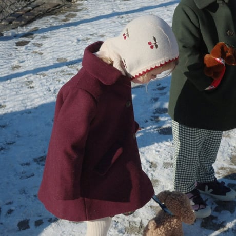 Konges Sløjd 　COLLETTE BALACLAVA - OFF WHITE