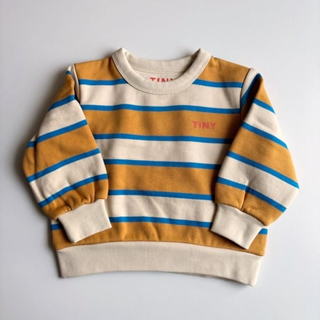 tiny cottons  Stripes Sweatshirt - vanilla/mustard