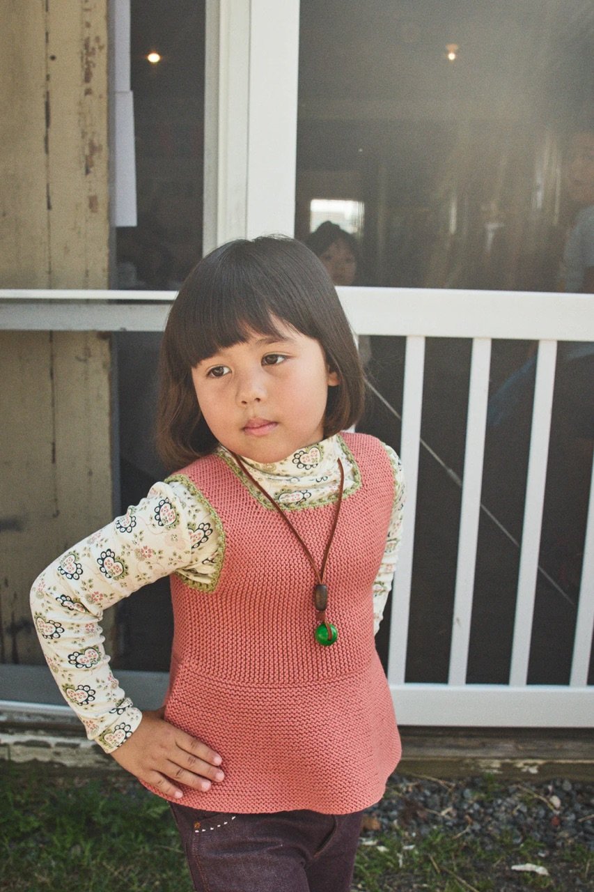 Misha & Puff Turtleneck - Sugar Calico Hearts |