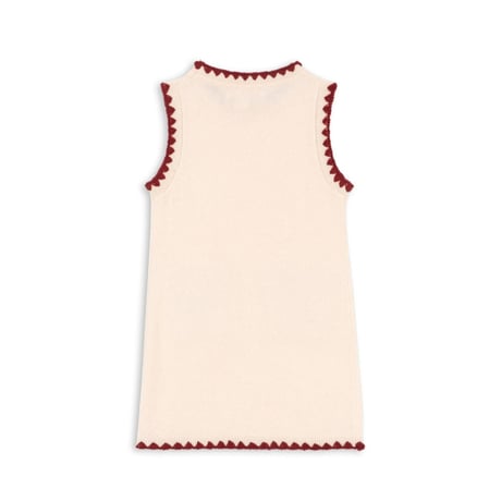 Konges Sløjd 　COLLETTE DRESS - OFF WHITE