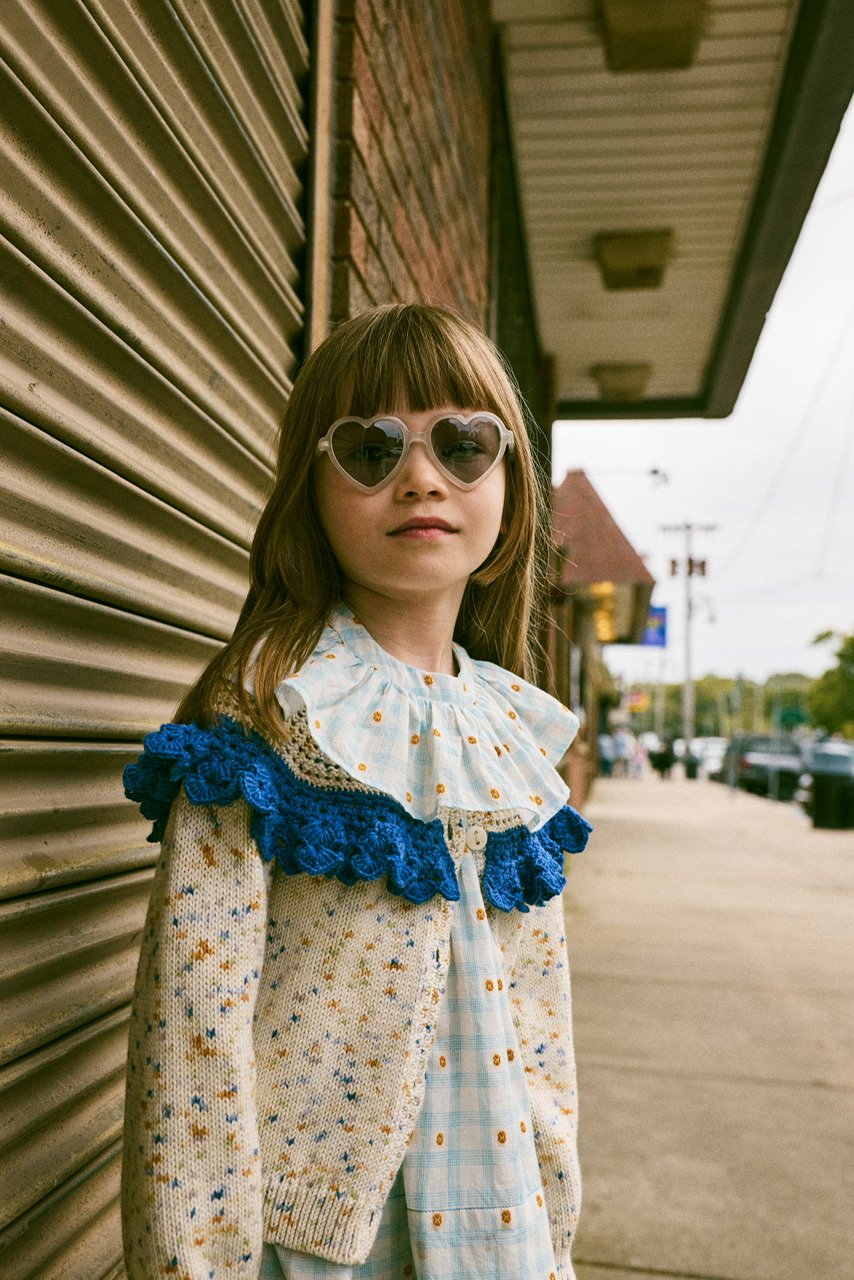 Misha & Puff TALLULAH TOP - BRIGHT SKY BLOSSOM