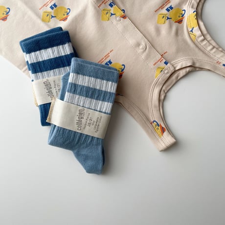 Collegien Nico - Ribbed Varsity Crew Socks