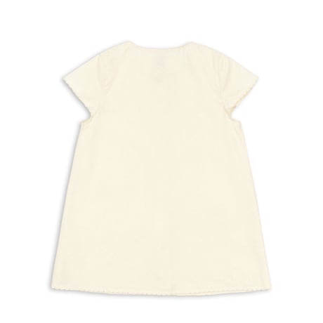 Konges Sløjd　EVIA CHERRY DRESS GOTS - CLOUD CREAM