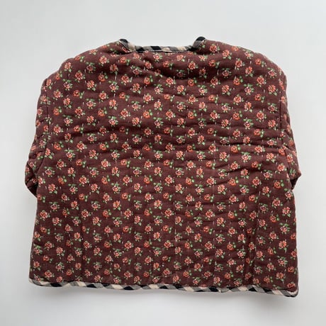 CARAMEL 　EMORY BABY JACKET - CHOCOLATE FLORAL