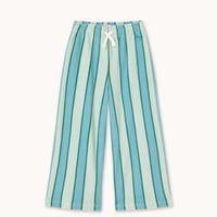tiny cottons  Retro Stripes Blue Towel Pant