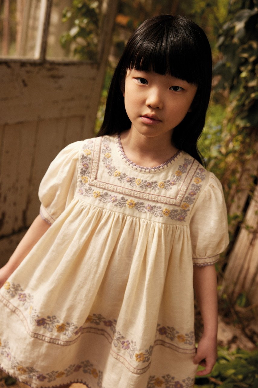 極美品 アポリナ キッズ 5-7 Y apolina kids ワンピース 【公式