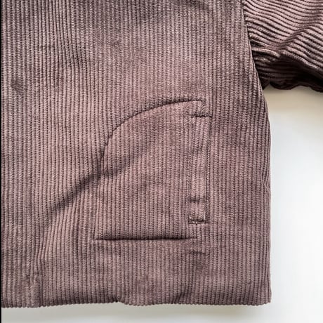 CARAMEL TWITE BABY HOODIE - DARK CHOCOLATE