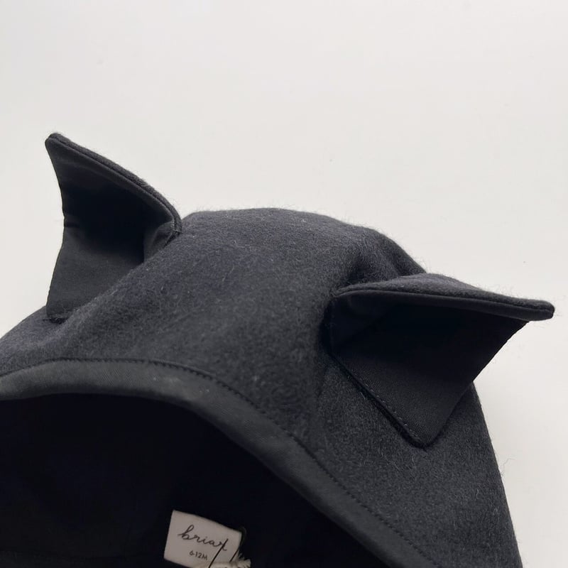 Briar Baby BLACK CAT BONNET COTTON-LINED | Bab