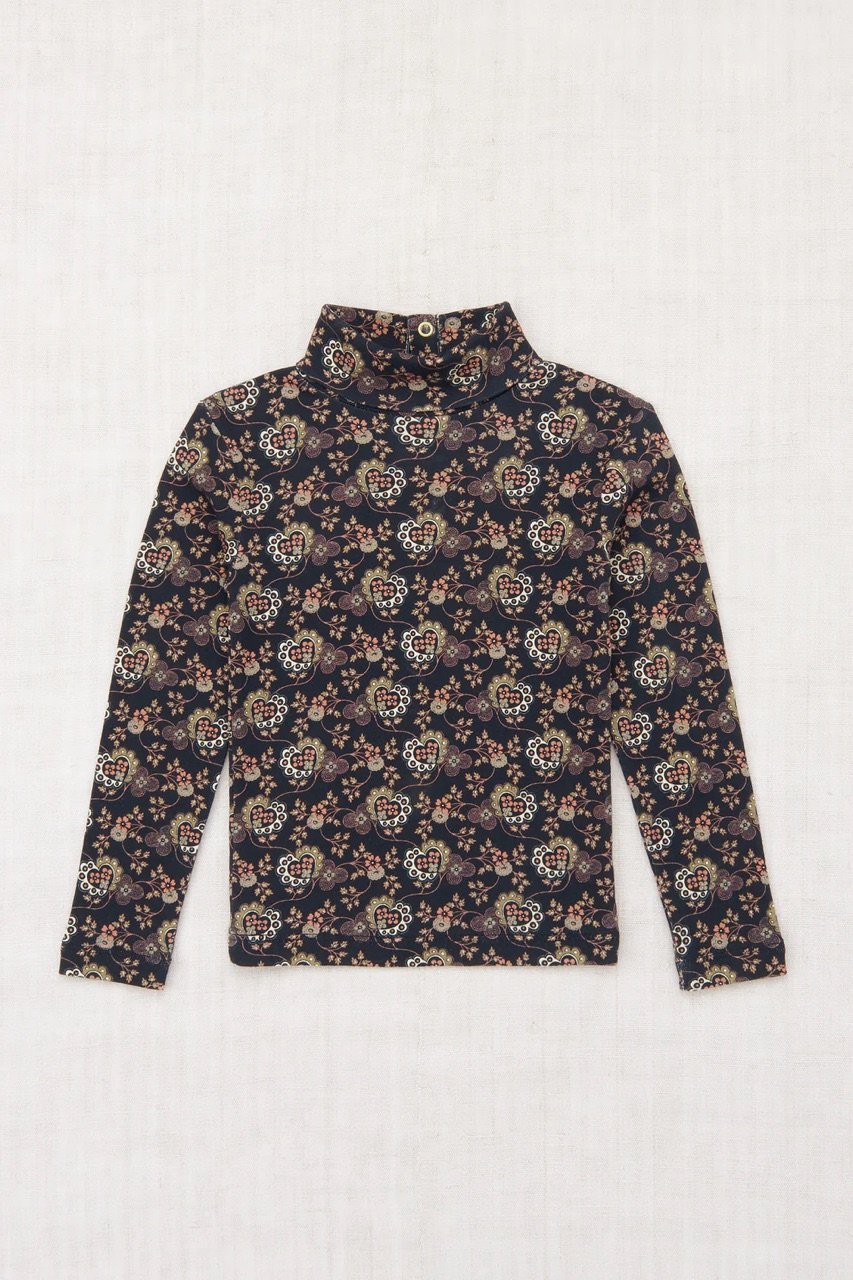Misha & Puff Turtleneck - Galaxy Calico Hearts