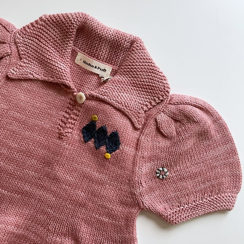 新品未使用　misha&puff スケポン 3y rose blush misha and puff スケポン rose blush 2-3y