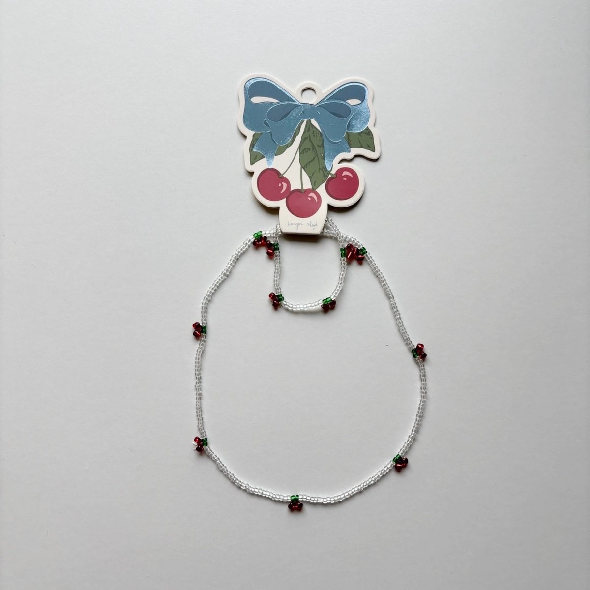 KongesSløjd PEARLY CHERRY NECKLACE AND BRA | B KongesSløjd PEARLY CHERRY NECKLACE AND BRA | B