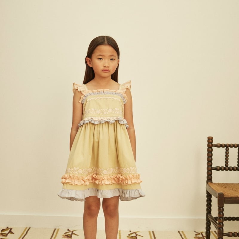 Apolina LUCINDA SUNDRESS - CLOUD | Baby Style LAB