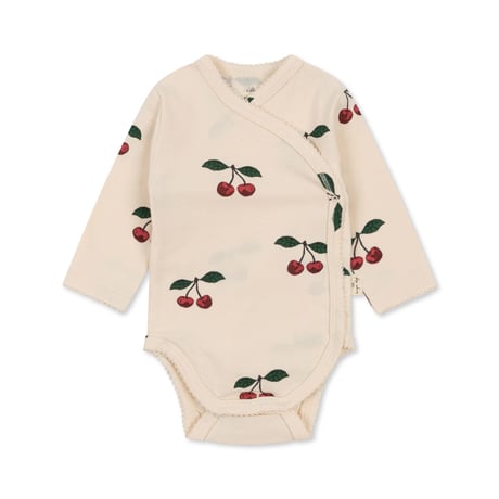 Konges Sløjd  BASIC LS NEWBORN BODY GOTS/MA GRANDE CERISE