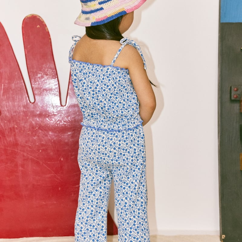 Misha & Puff SYDNEY TOP - BLUE RIBBON LISSE FIE