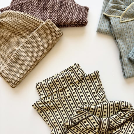 Misha & Puff　Turtleneck - Raffia Little House Floral