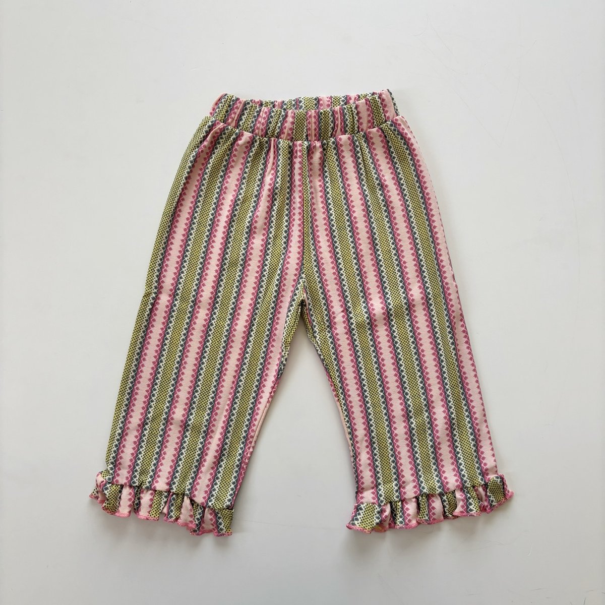 Misha & Puff RUFFLE PEDAL PUSHER - AURA VAQUERO Misha & Puff RUFFLE PEDAL PUSHER - AURA VAQUERO