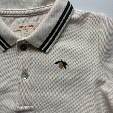 Konges Sløjd　FLORIAN POLO SHIRT GOTS