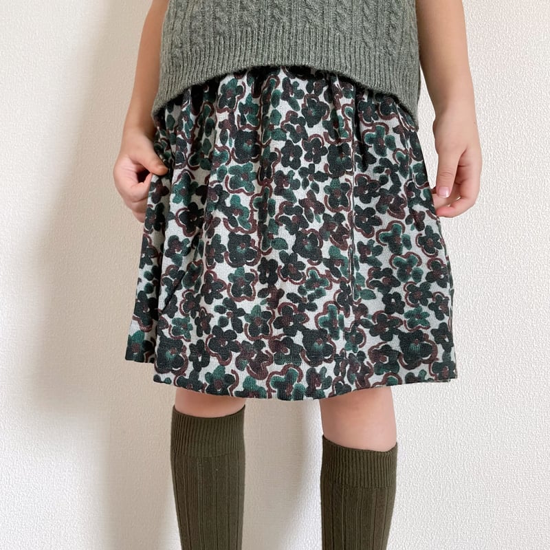 FUB Skirt - Pale sage / Forest | Baby Style LAB
