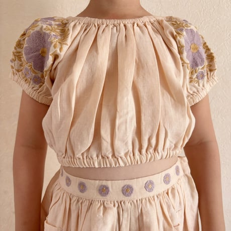 Apolina  VELMA SKIRT SET - BLUSH