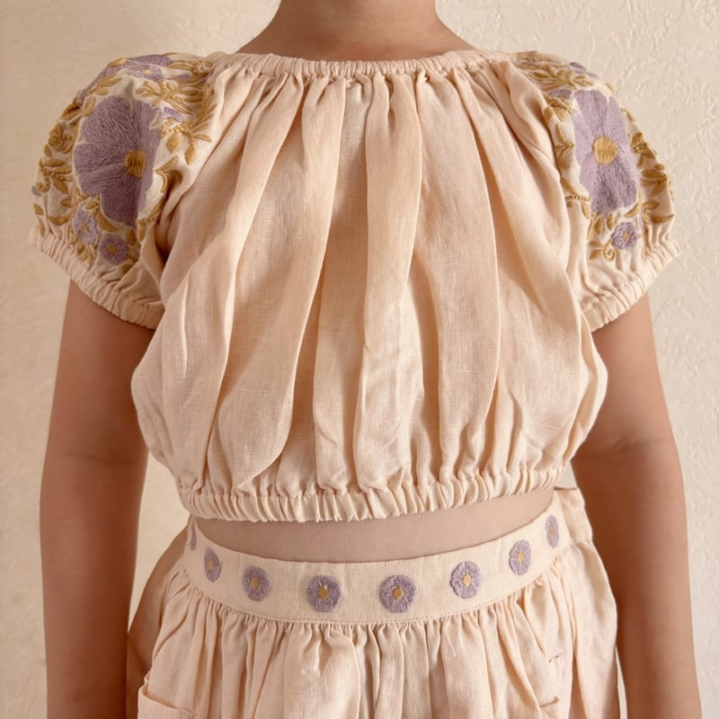 Apolina VELMA SKIRT SET - BLUSH | Baby Style LAB