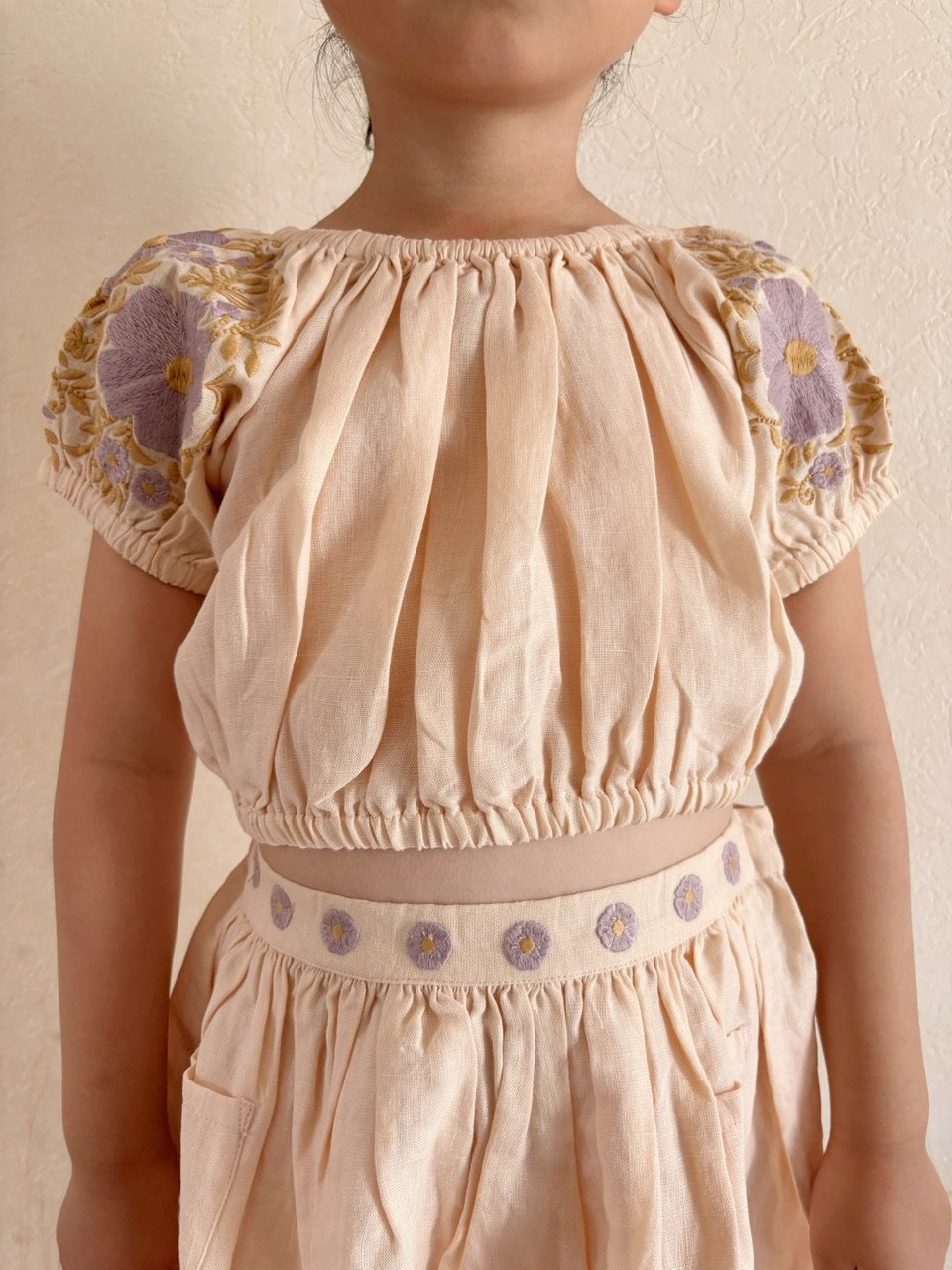 Apolina VELMA SKIRT SET - BLUSH | Baby Style LAB
