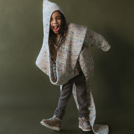 MABLI  BLEWOG HOODED SCARF - JEWEL SPECKLE