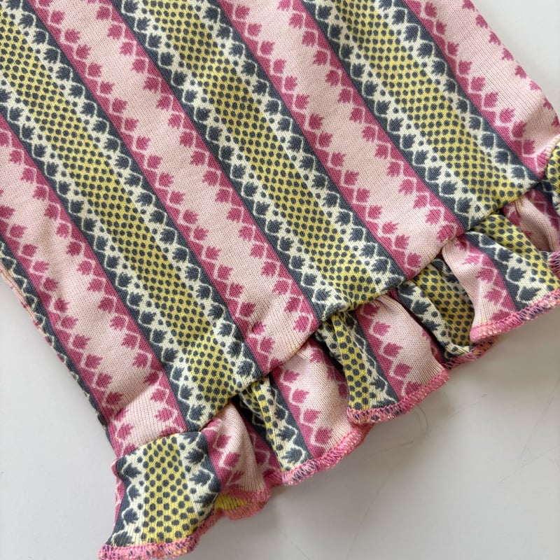 Misha & Puff RUFFLE PEDAL PUSHER - AURA VAQUERO