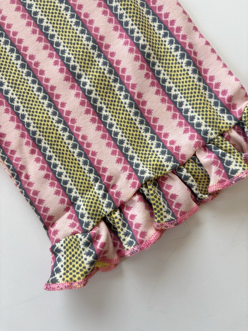 Misha & Puff RUFFLE PEDAL PUSHER - AURA VAQUERO
