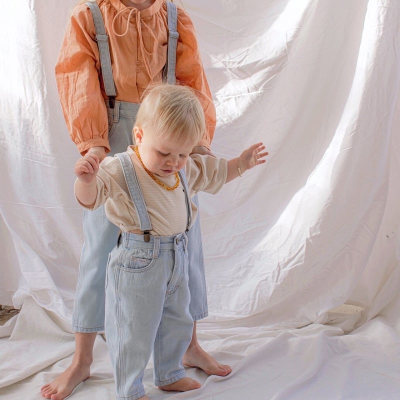 TWIN COLLECTIVE デニムオーバーオール twin collective / CARPENTER OVERALL / VINTAGE BLUE