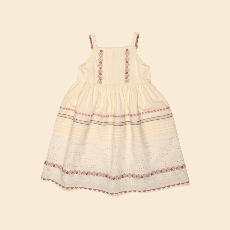 Apolina MINERVA DRESS - CREAM | Baby Style LAB
