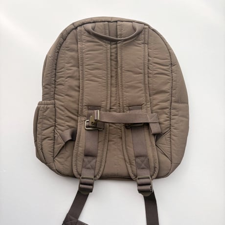 KongesSløjd JUNO QUILTED BACKPACK MIDI - WALNUT
