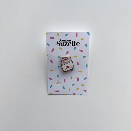 Coucou Suzette  Santa Claus Letter Pin