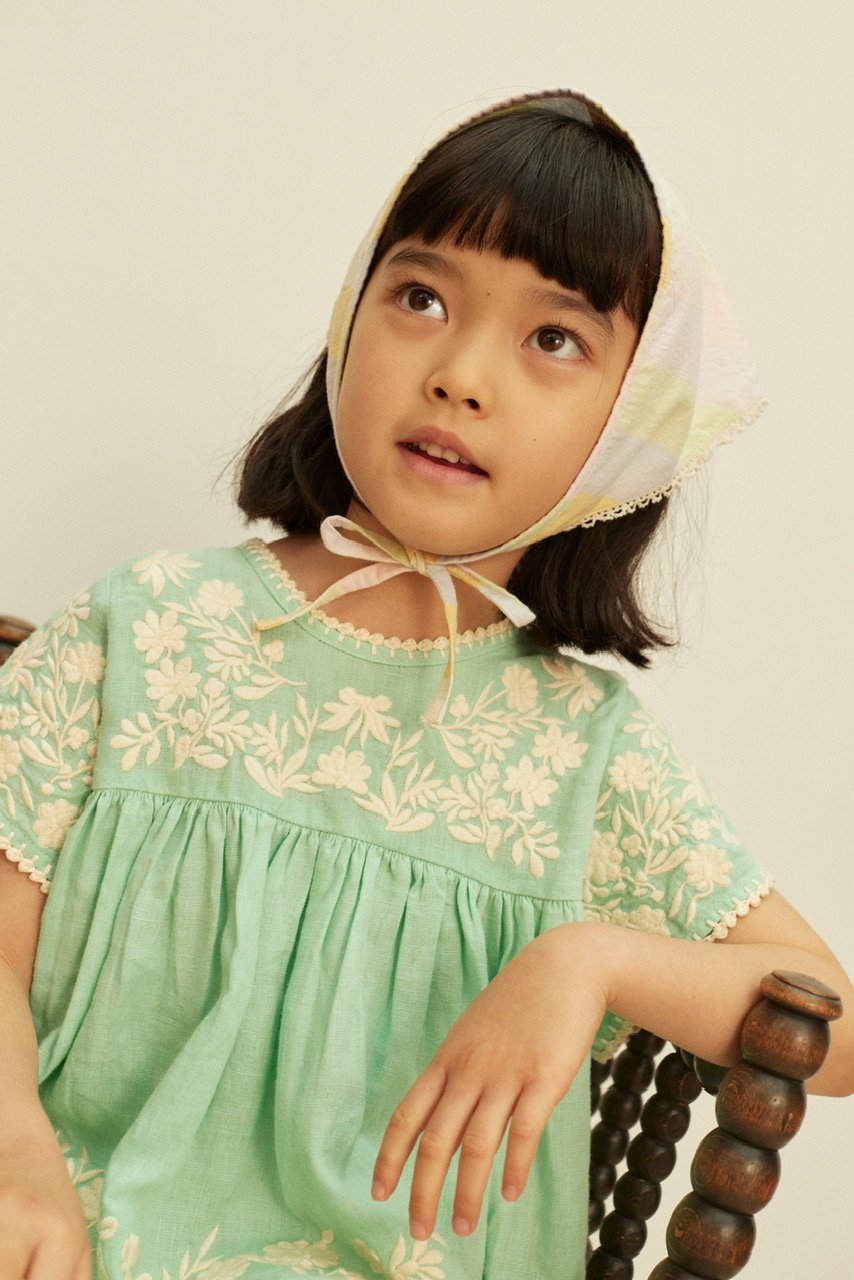Apolina STEVIE BLOUSE - SEAGLASS | Baby Style LAB