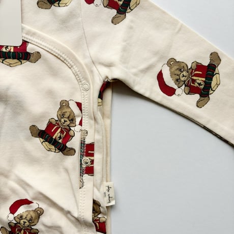Konges Sløjd 　BASIC NEWBORN SET GOTS- CHRISTMAS TEDDY