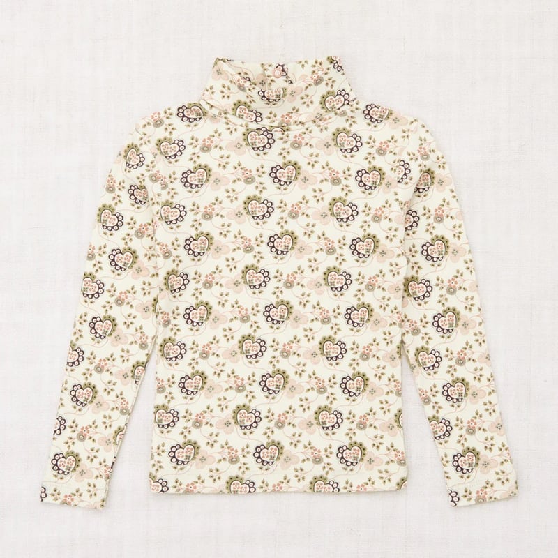 Misha & Puff Turtleneck - Sugar Calico Hearts |