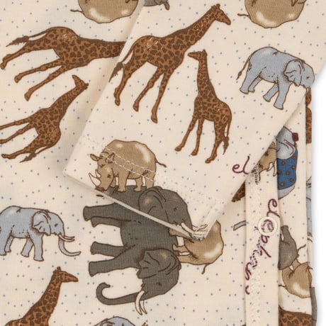 Konges Sløjd BASIC NEW BORN ONESIZE GOTS/ELEPHANTASTIC