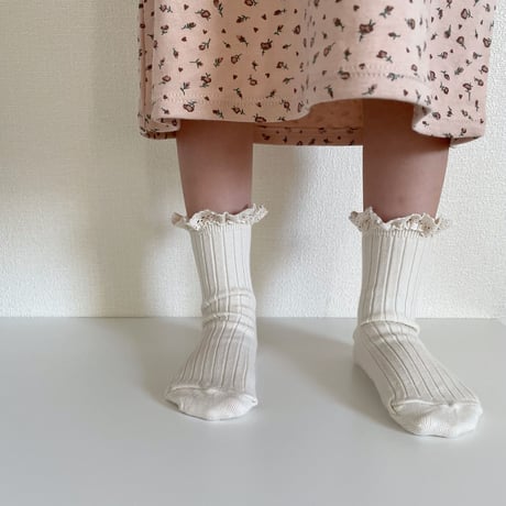 Collegien  Lili - Lace Trim Ankle Socks