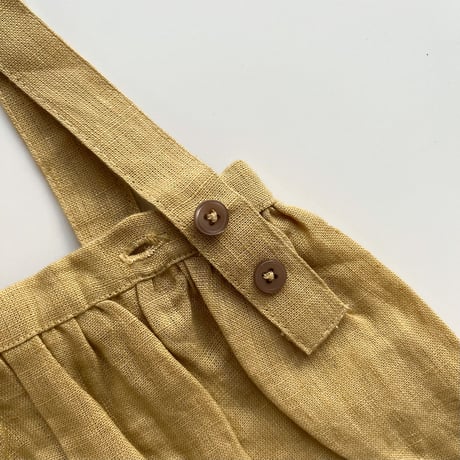 CARAMEL 　MUSA BABY ROMPER - PALE YELLOW