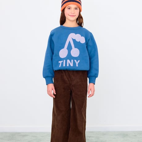 tiny cottons  CHERRY GRAPHIC SWEATSHIRT