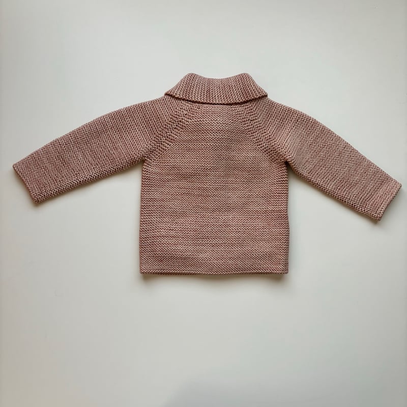 Misha & Puff Scout Cardigan - Faded Rose | Baby 