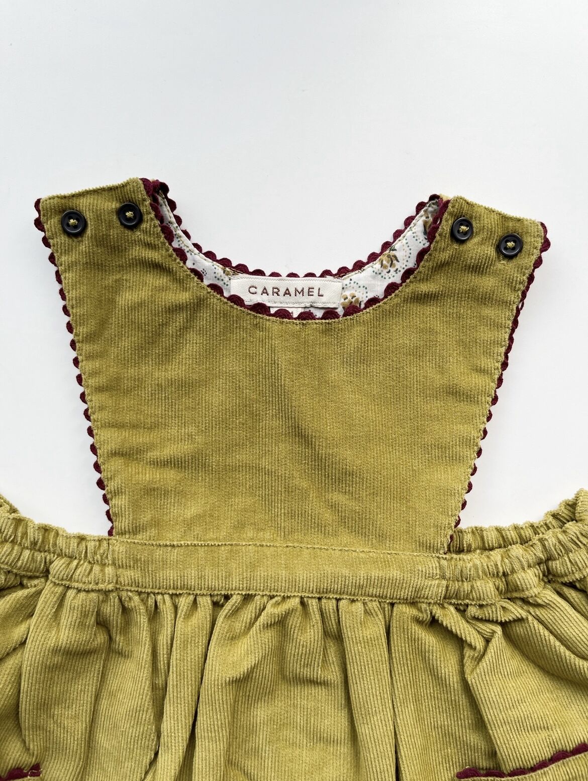 新品CARAMEL jupiter Baby Dress 12M CARAMEL - Jupiter Baby Dress - igloobaby