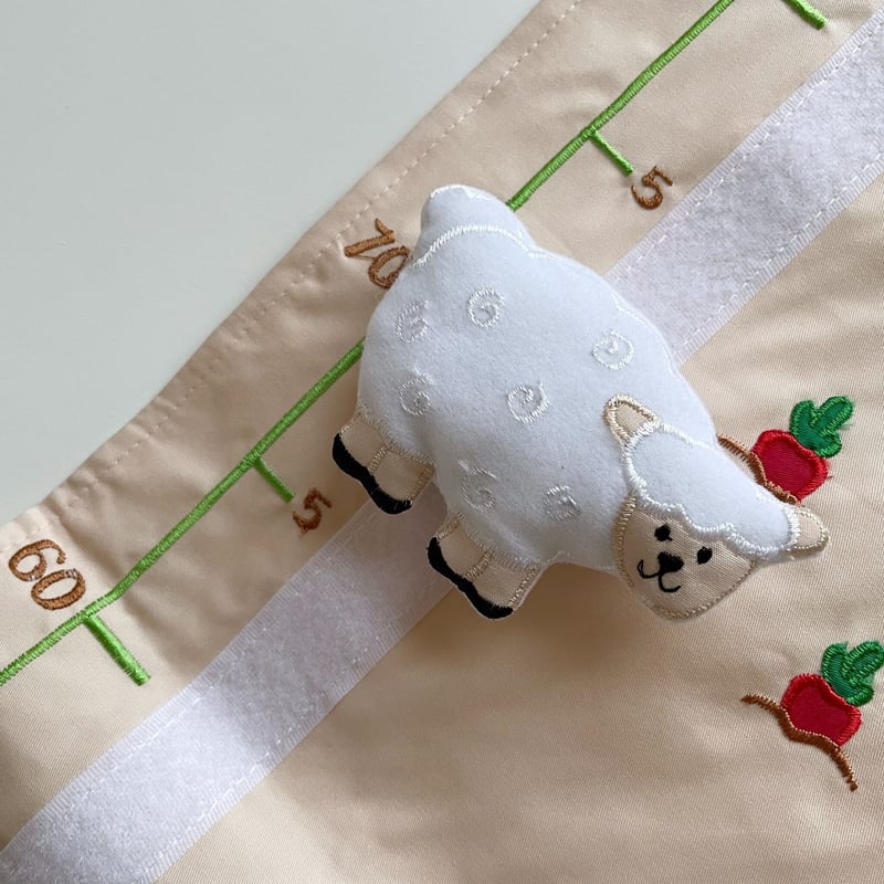 oskar&ellen オスカー&エレン 布製身長計 ハイチャート ワイルド