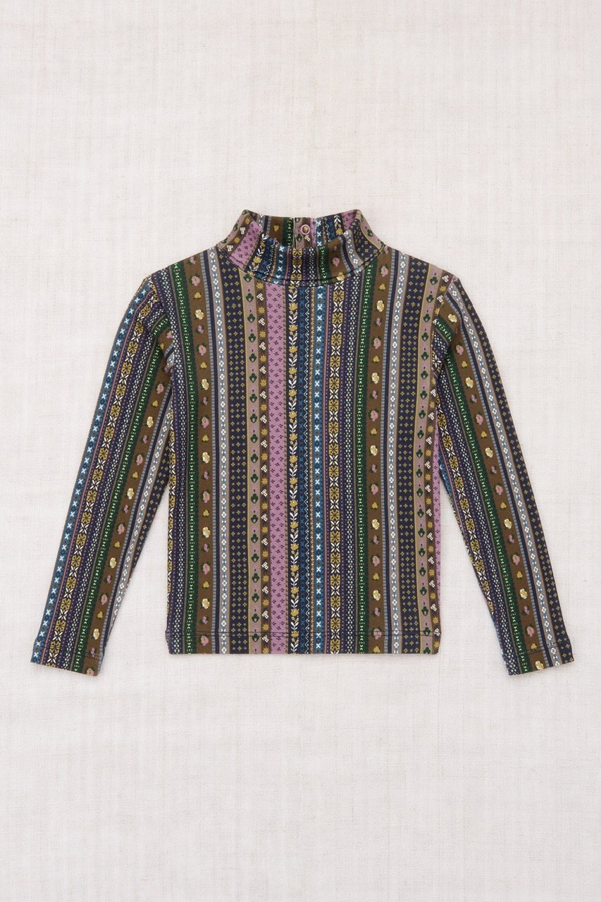 mamaowl × misha&puff タートルネック4y mamaowl × misha&puff タートルネック4y