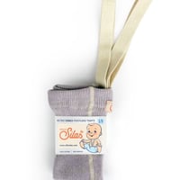 SILLY Silas　RETRO RIBBED FOOTLESS TIGHTS - Creamy Lavender