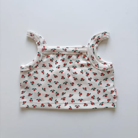 tiny cottons  Tiny Roses Rib Top
