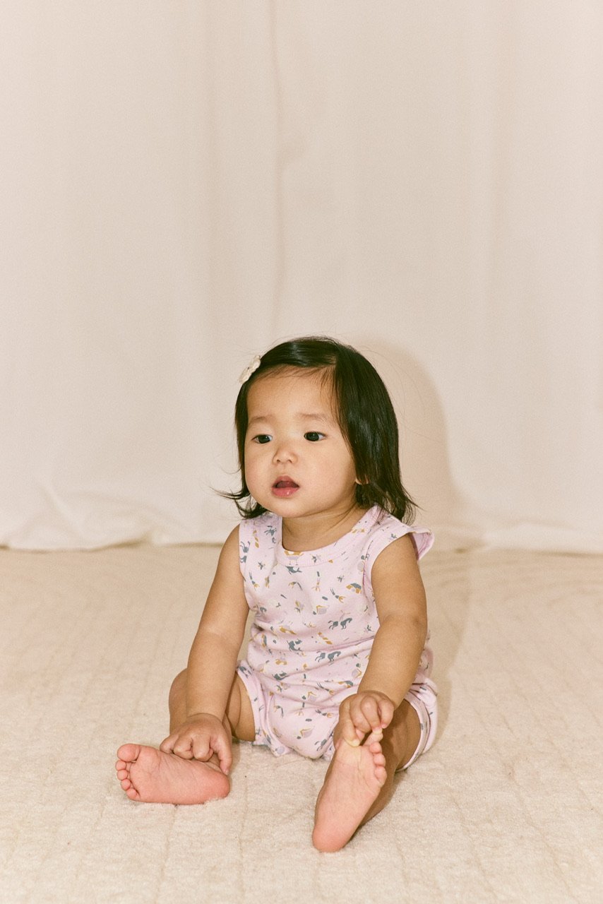 Misha & Puff BABY TANK ROMPER - AURA CIRCUS | B