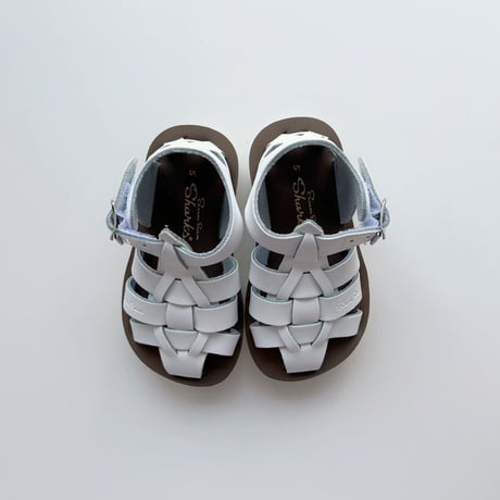 Salt Water Sandals　Shark - white US 5-12